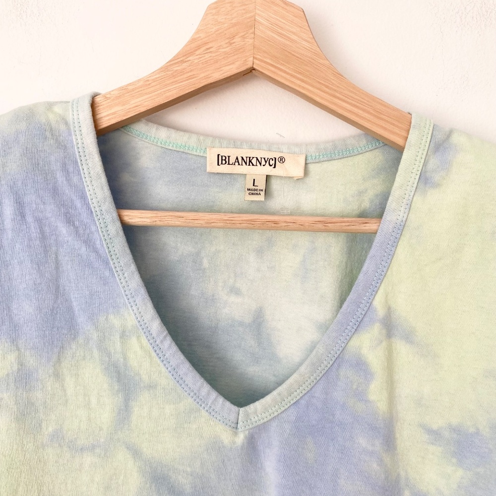 Blank NYC tie dye shoulder pad tee - Picture 4 of 6